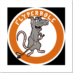 Flyperbole Logo Posters and Art